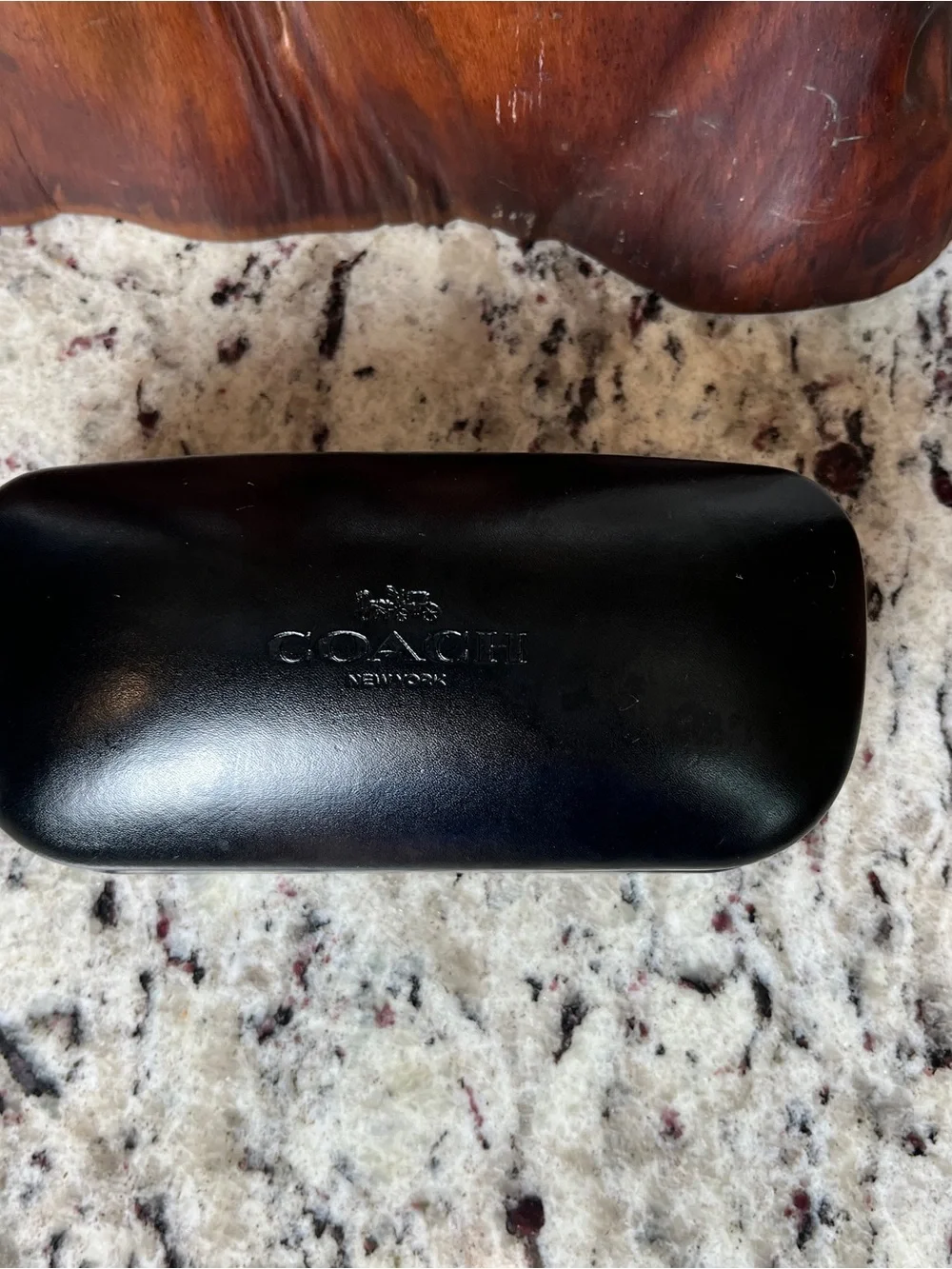 Coach Black Sunglasses/Eyeglasses Case